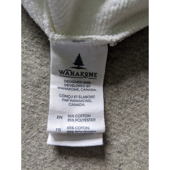 Wanakome Selene Hoodie Womens Size XL Mix Green White Blue Thick Heavy Outdoor - Picture 4 of 7